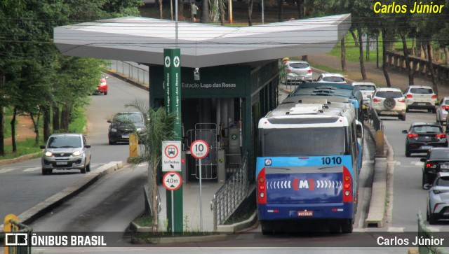 Metrobus 1010 na cidade de Goiânia, Goiás, Brasil, por Carlos Júnior. Número da foto: #12901627.