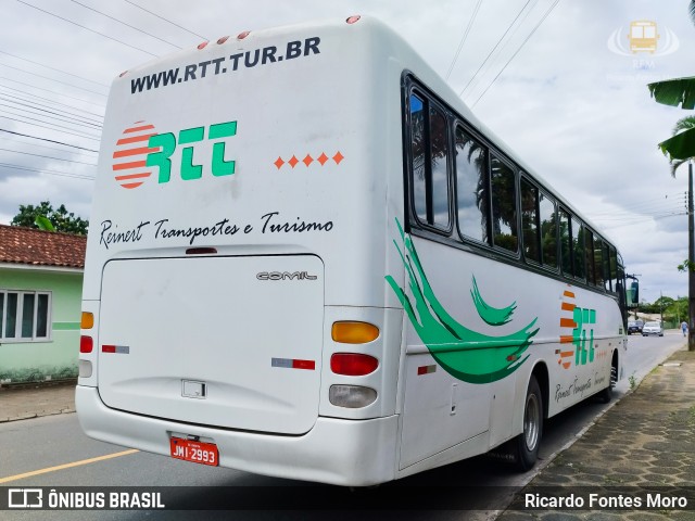 RTT - Reinert Transportes e Turismo 2993 na cidade de Garuva, Santa Catarina, Brasil, por Ricardo Fontes Moro. Número da foto: #12901866.