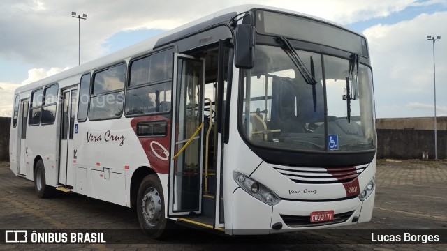 Vera Cruz Transporte e Turismo 2860 na cidade de Araxá, Minas Gerais, Brasil, por Lucas Borges . Número da foto: #12900786.