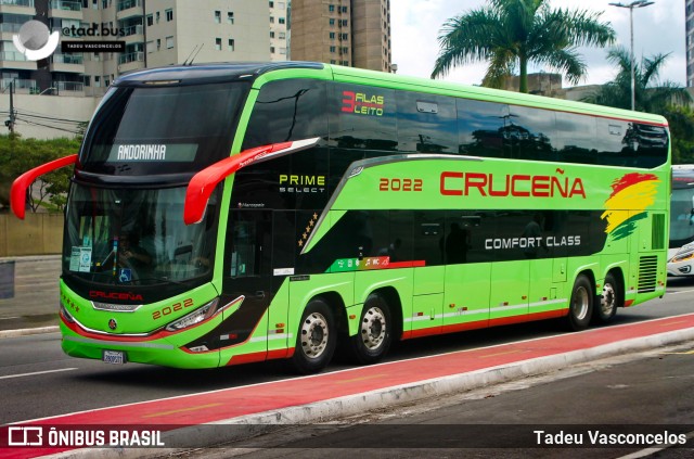 Autobuses Cruceña 2022 na cidade de Barueri, São Paulo, Brasil, por Tadeu Vasconcelos. Número da foto: #12900403.
