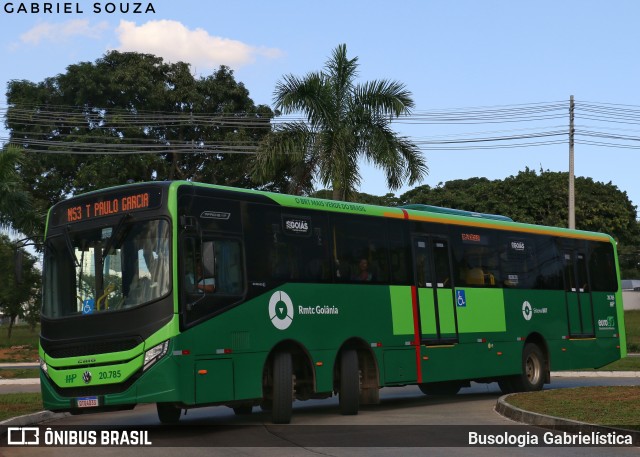 HP Transportes Coletivos 20.785 na cidade de Goiânia, Goiás, Brasil, por Busologia Gabrielística. Número da foto: #12901714.