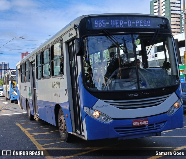 Viação Forte AF-010 na cidade de Belém, Pará, Brasil, por Samara Goes. Número da foto: #12900745.