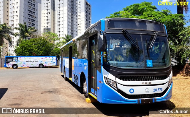 HP Transportes Coletivos 20.575 na cidade de Goiânia, Goiás, Brasil, por Carlos Júnior. Número da foto: #12901569.