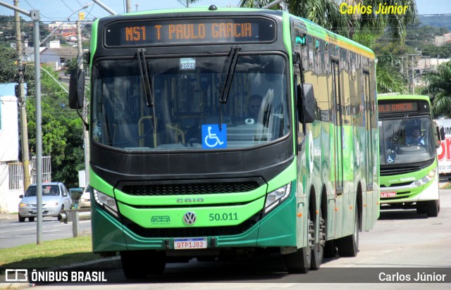 Rápido Araguaia 50.011 na cidade de Goiânia, Goiás, Brasil, por Carlos Júnior. Número da foto: #12901646.