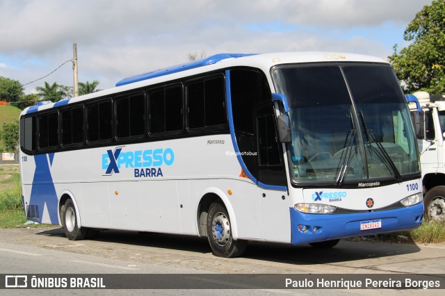Expresso Barra Turismo 1100 na cidade de Barra do Piraí, Rio de Janeiro, Brasil, por Paulo Henrique Pereira Borges. Número da foto: #12901209.