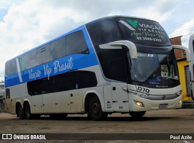 Vip Brasil Tur > Viação Vip Brasil 070 na cidade de Santa Inês, Maranhão, Brasil, por Paul Azile. Número da foto: #12900543.