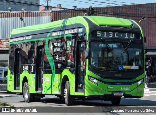 Transunião Transportes 5 6400 na cidade de São Paulo, São Paulo, Brasil, por Luciano Ferreira da Silva. Número da foto: #12902156.