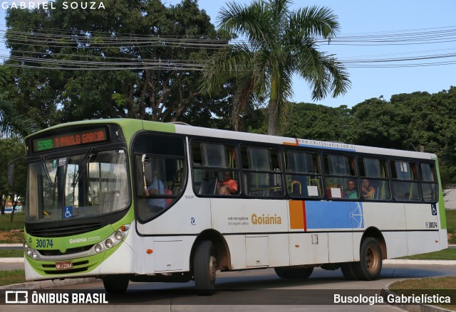 Viação Reunidas 30074 na cidade de Goiânia, Goiás, Brasil, por Busologia Gabrielística. Número da foto: #12901683.