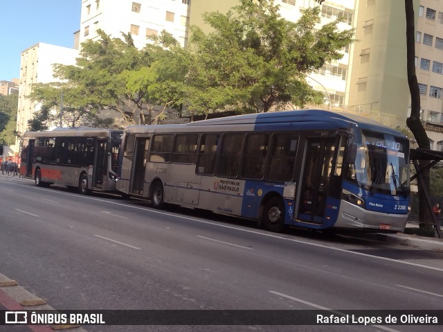 Sambaíba Transportes Urbanos 2 2388 na cidade de São Paulo, São Paulo, Brasil, por Rafael Lopes de Oliveira. Número da foto: #12900569.