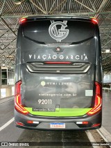 Viação Garcia 92011 na cidade de Bauru, São Paulo, Brasil, por Júnior Juninho. Número da foto: #12902309.