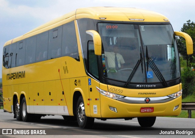 Viação Itapemirim 60659 na cidade de Rio de Janeiro, Rio de Janeiro, Brasil, por Jonata Rodrigo. Número da foto: #12902450.
