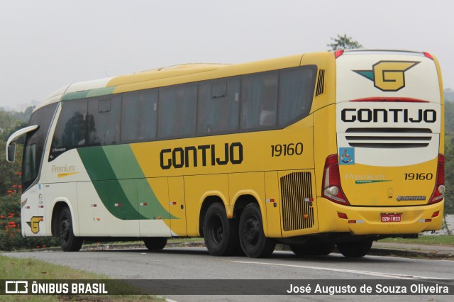 Empresa Gontijo de Transportes 19160 na cidade de Resende, Rio de Janeiro, Brasil, por José Augusto de Souza Oliveira. Número da foto: #12904549.