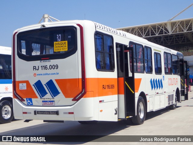 Colitur Transportes Rodoviários RJ 116.009 na cidade de Duque de Caxias, Rio de Janeiro, Brasil, por Jonas Rodrigues Farias. Número da foto: #12903273.