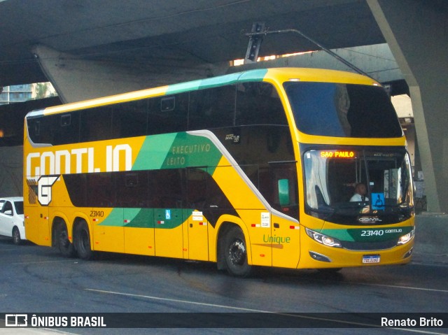 Empresa Gontijo de Transportes 23140 na cidade de Belo Horizonte, Minas Gerais, Brasil, por Renato Brito. Número da foto: #12902694.