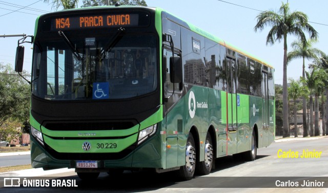 Viação Reunidas 30.229 na cidade de Goiânia, Goiás, Brasil, por Carlos Júnior. Número da foto: #12904000.