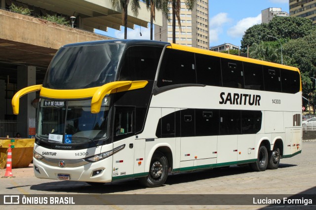 Saritur - Santa Rita Transporte Urbano e Rodoviário 14300 na cidade de Belo Horizonte, Minas Gerais, Brasil, por Luciano Formiga. Número da foto: #12904739.