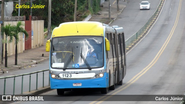 Metrobus 1123 na cidade de Goiânia, Goiás, Brasil, por Carlos Júnior. Número da foto: #12904249.