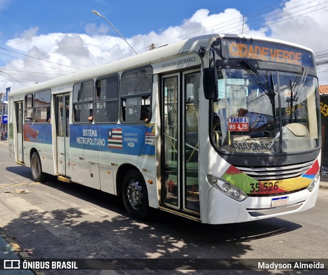 Taguatur - Taguatinga Transporte e Turismo 35.526 na cidade de Paço do Lumiar, Maranhão, Brasil, por Madyson Almeida. Número da foto: #12904827.