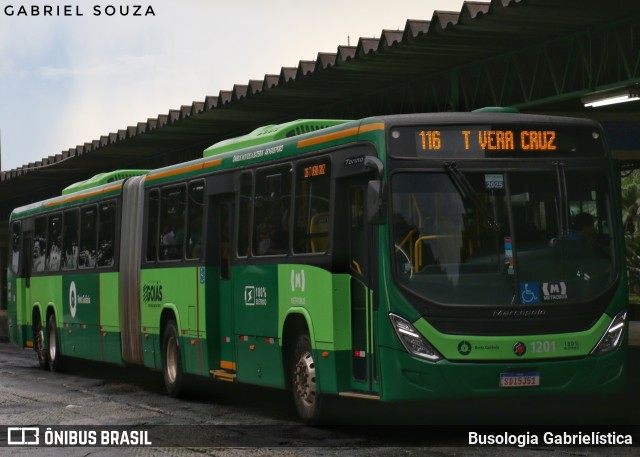 Metrobus 1201 na cidade de Goiânia, Goiás, Brasil, por Busologia Gabrielística. Número da foto: #12903915.