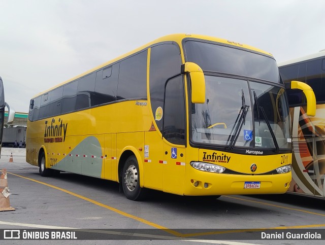 Infinity Transporte e Turismo 2011 na cidade de Porto Belo, Santa Catarina, Brasil, por Daniel Guardiola. Número da foto: #12904070.