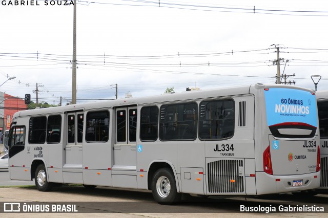 Expresso Azul JL334 na cidade de Curitiba, Paraná, Brasil, por Busologia Gabrielística. Número da foto: #12903849.