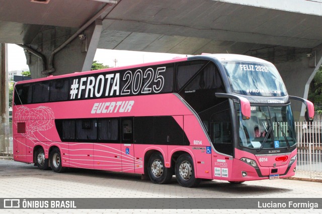 Eucatur - Empresa União Cascavel de Transportes e Turismo 6014 na cidade de Belo Horizonte, Minas Gerais, Brasil, por Luciano Formiga. Número da foto: #12904761.
