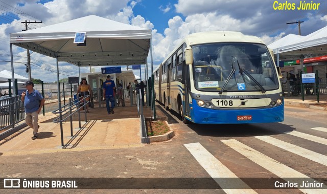 Metrobus 1108 na cidade de Goiânia, Goiás, Brasil, por Carlos Júnior. Número da foto: #12904279.