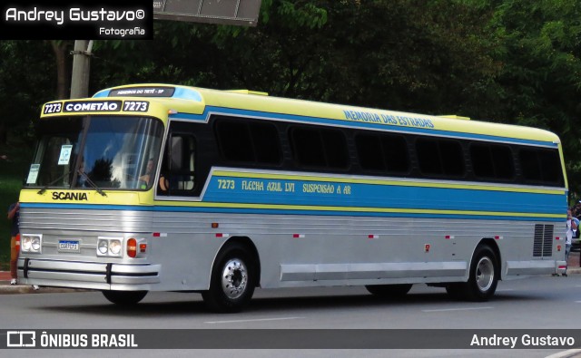 Ônibus Particulares 7273 na cidade de Barueri, São Paulo, Brasil, por Andrey Gustavo. Número da foto: #12903471.