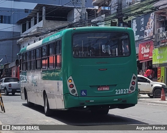 OT Trans - Ótima Salvador Transportes 21027 na cidade de Salvador, Bahia, Brasil, por Augusto Ferraz. Número da foto: #12904505.