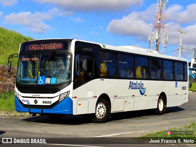Viação Atalaia Transportes 6600 na cidade de Aracaju, Sergipe, Brasil, por José Franca S. Neto. Número da foto: #12903920.