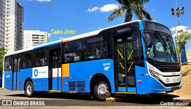 HP Transportes Coletivos 20.578 na cidade de Goiânia, Goiás, Brasil, por Carlos Júnior. Número da foto: #12903507.
