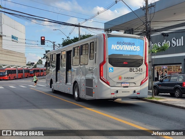 Transporte Coletivo Glória BL341 na cidade de Curitiba, Paraná, Brasil, por Jeferson Brant. Número da foto: #12904524.