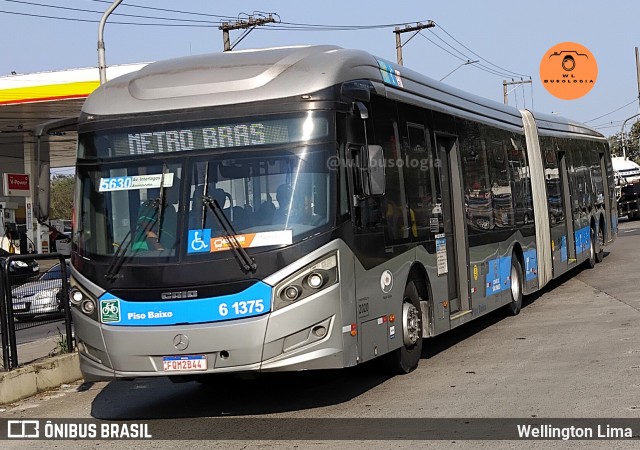 Viação Grajaú S.A. 6 1375 na cidade de São Paulo, São Paulo, Brasil, por Wellington Lima. Número da foto: #12902446.