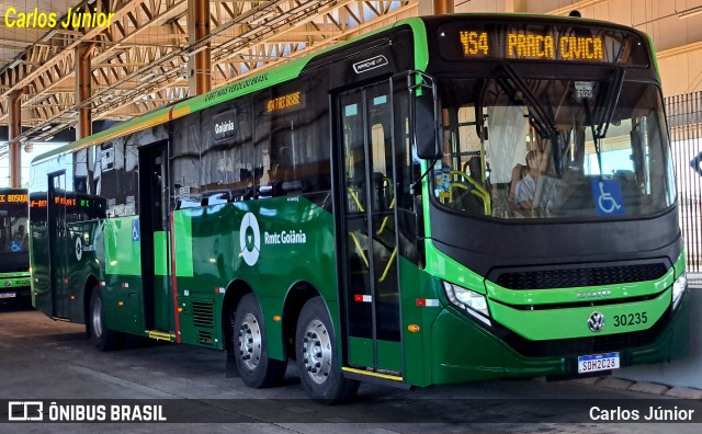 Viação Reunidas 30235 na cidade de Goiânia, Goiás, Brasil, por Carlos Júnior. Número da foto: #12903560.