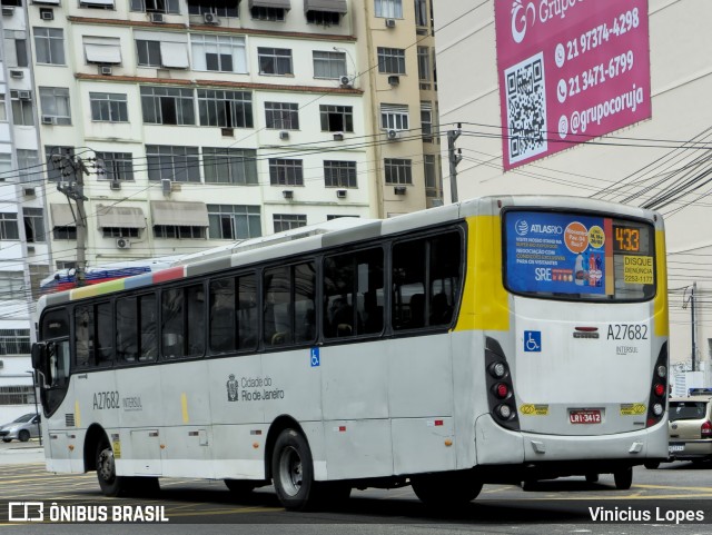 Transportes Vila Isabel A27682 na cidade de Rio de Janeiro, Rio de Janeiro, Brasil, por Vinicius Lopes. Número da foto: #12903974.