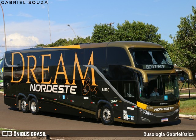 Expresso Nordeste 61100 na cidade de Foz do Iguaçu, Paraná, Brasil, por Busologia Gabrielística. Número da foto: #12902816.