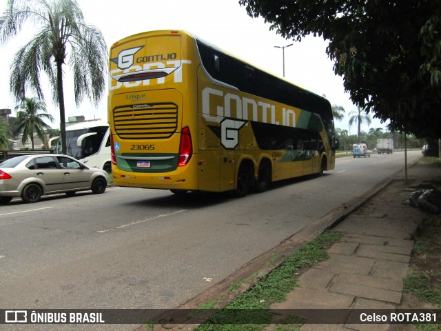 Empresa Gontijo de Transportes 23065 na cidade de Ipatinga, Minas Gerais, Brasil, por Celso ROTA381. Número da foto: #12904389.