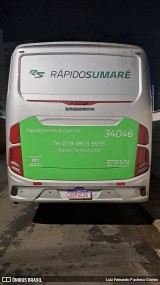 Rápido Sumaré 34046 na cidade de Hortolândia, São Paulo, Brasil, por Luiz Fernando Pacheco Gomes. Número da foto: #12904841.