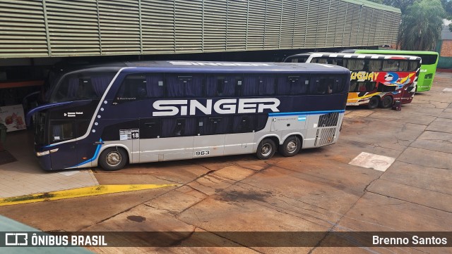 Expreso Singer 963 na cidade de Puerto Iguazú, Iguazú, Misiones, Argentina, por Brenno Santos. Número da foto: #12905648.