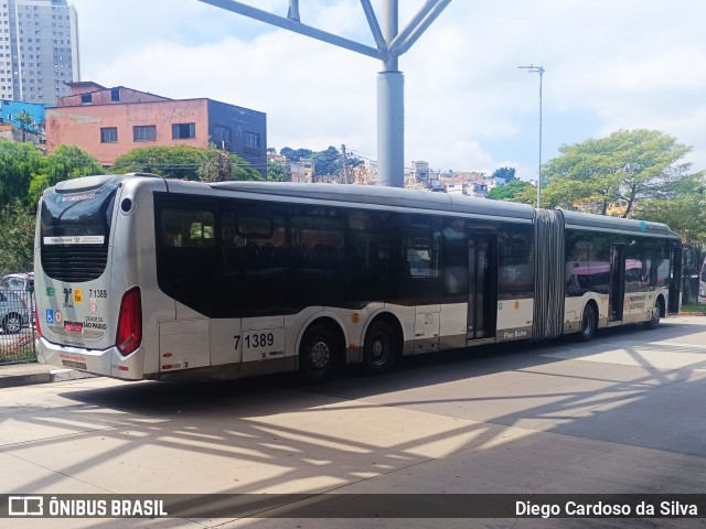 Viação Campo Belo 7 1389 na cidade de São Paulo, São Paulo, Brasil, por Diego Cardoso da Silva. Número da foto: #12905247.
