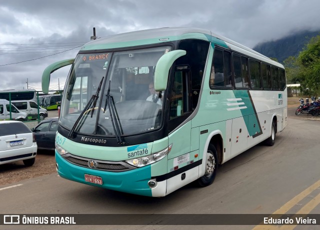 Santa Fé Transportes 067 na cidade de Ouro Branco, Minas Gerais, Brasil, por Eduardo Vieira. Número da foto: #12905486.