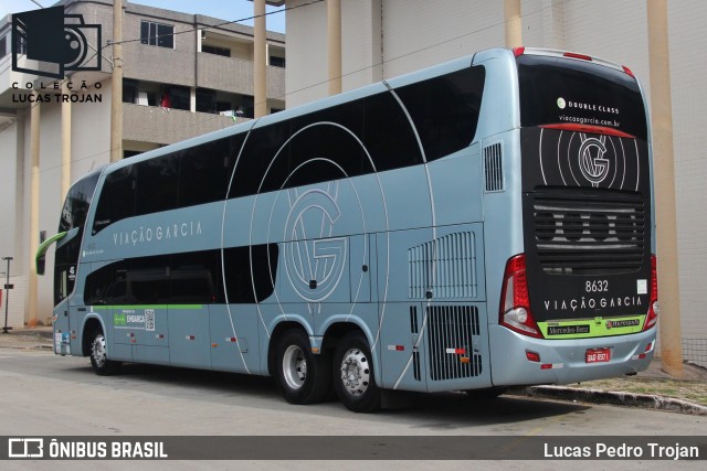 Viação Garcia 8632 na cidade de Brasília, Distrito Federal, Brasil, por Lucas Pedro Trojan. Número da foto: #12905922.