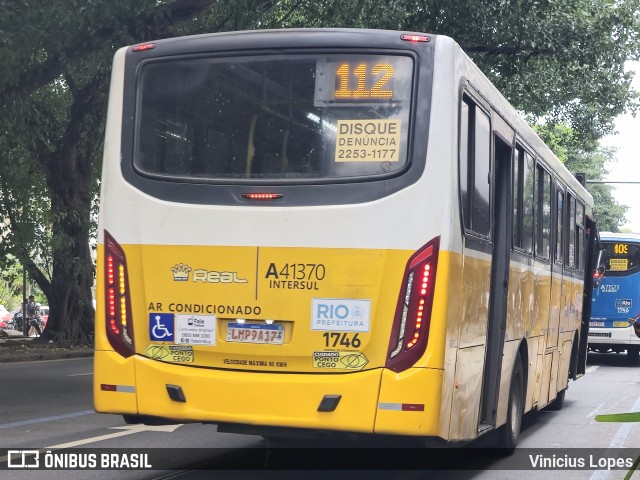 Real Auto Ônibus A41370 na cidade de Rio de Janeiro, Rio de Janeiro, Brasil, por Vinicius Lopes. Número da foto: #12907964.