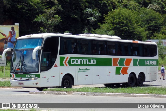 Empresa Gontijo de Transportes 14780 na cidade de Manhuaçu, Minas Gerais, Brasil, por Lucas Oliveira. Número da foto: #12905823.