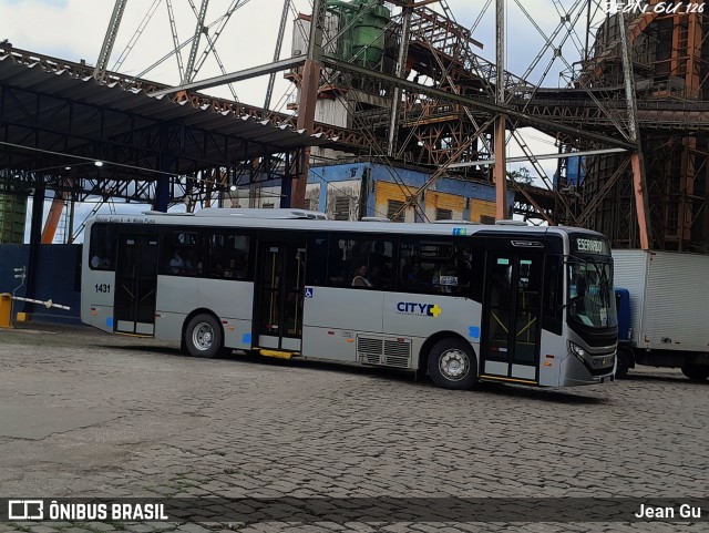 City Transporte Urbano Intermodal - Bertioga 1431 na cidade de Santos, São Paulo, Brasil, por Jean Gu. Número da foto: #12907038.