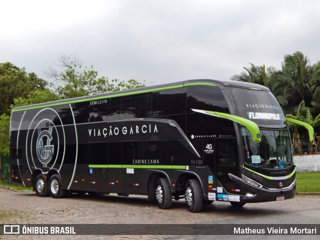 Viação Garcia 96100 na cidade de Joinville, Santa Catarina, Brasil, por Matheus Vieira Mortari. Número da foto: #12905806.