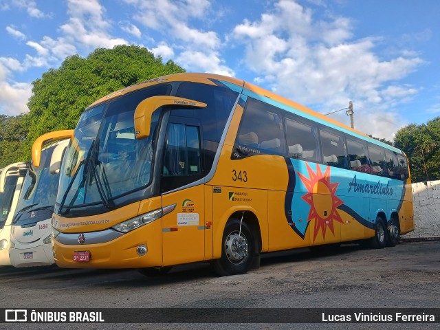 Expresso Amarelinho 343 na cidade de Sorocaba, São Paulo, Brasil, por Lucas Vinicius Ferreira. Número da foto: #12907714.