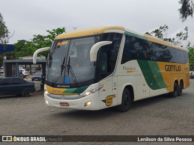 Empresa Gontijo de Transportes 19245 na cidade de Caruaru, Pernambuco, Brasil, por Lenilson da Silva Pessoa. Número da foto: #12907253.
