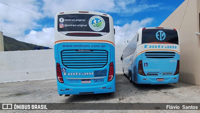 Emtram 5610 na cidade de Milagres, Bahia, Brasil, por Flávio  Santos. Número da foto: #12905660.