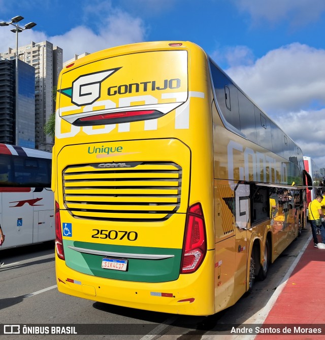 Empresa Gontijo de Transportes 25070 na cidade de Barueri, São Paulo, Brasil, por Andre Santos de Moraes. Número da foto: #12905733.